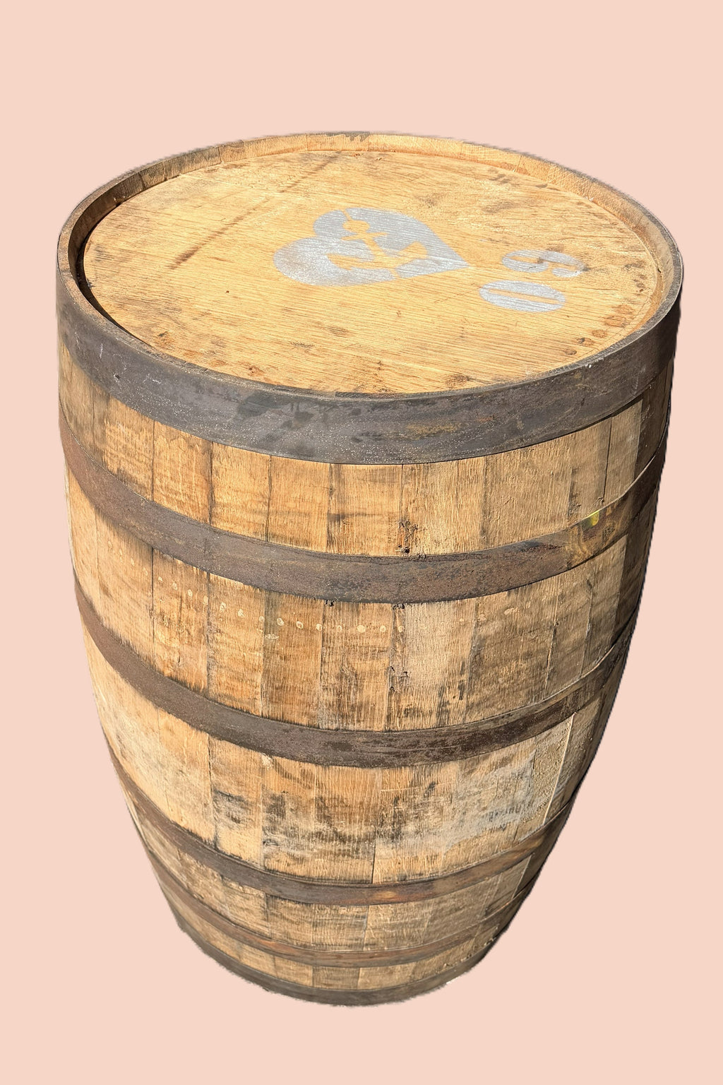 Regenton 200 liter van voormalig Whiskyvat